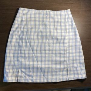 plaid brandy melville skirt